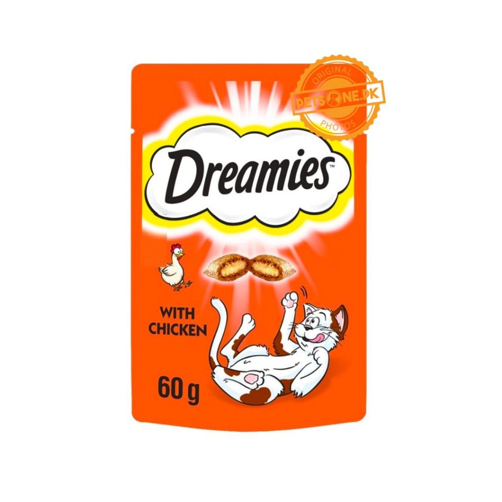 Dreamies Treat With Tasty Chicken Dreamies Treat With Tasty Chicken